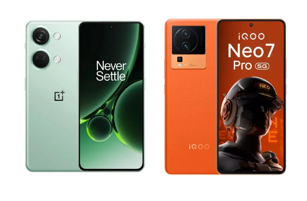OnePlus Nord 3 vs iQOO Neo 7 Pro