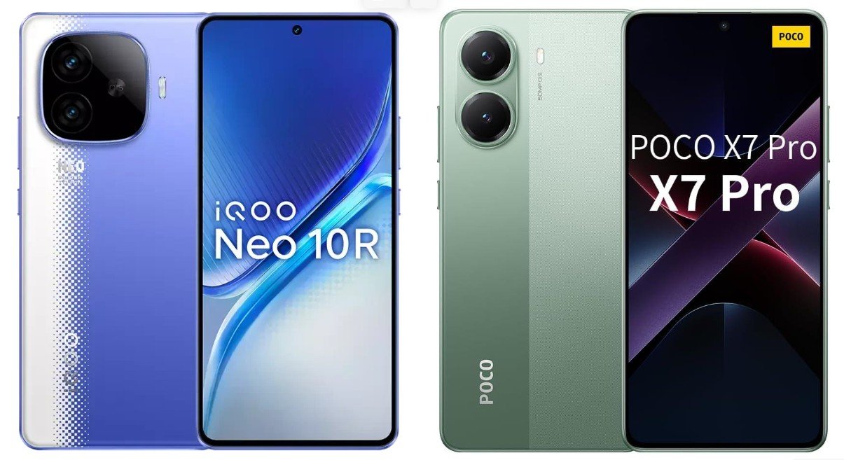 iQOO Neo 10R vs POCO X7 Pro